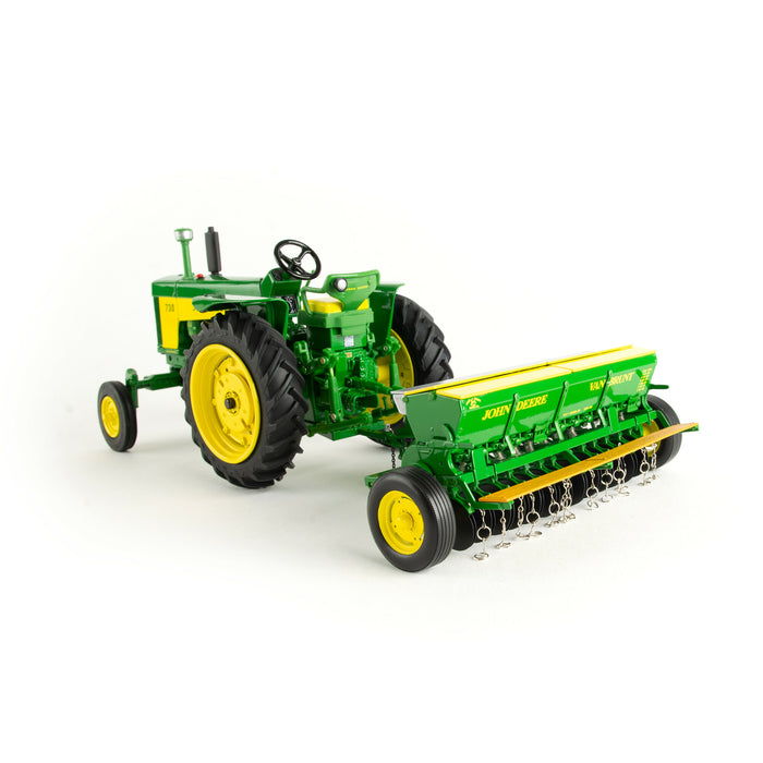 1:16 John Deere 730 Tractor with Grain Drill Back Side