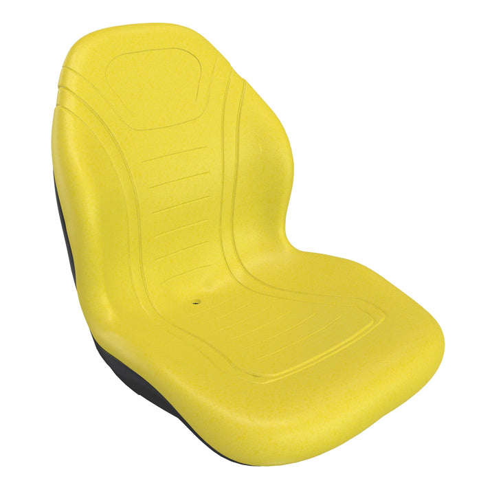 John Deere AL117331 - Seat Backrest Cushion, Yellow Vinyl