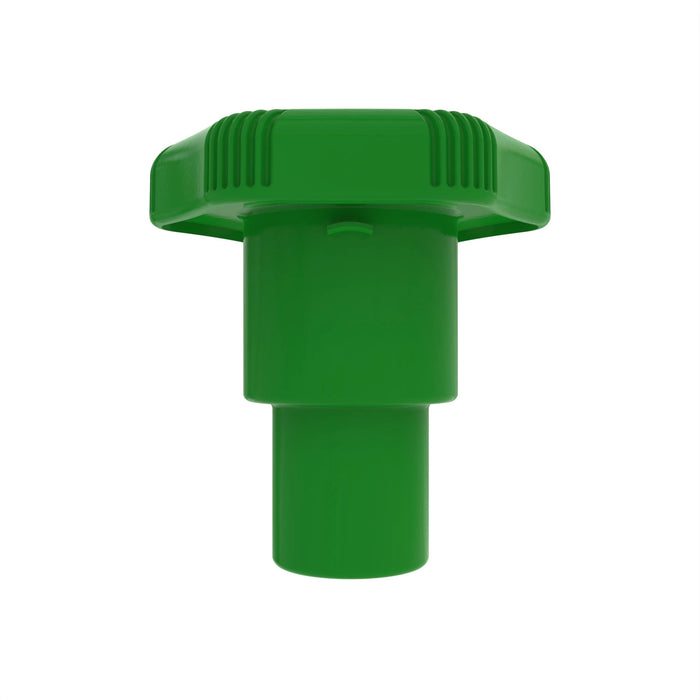 John Deere AL231812 - FILLER CAP, ROV (CONE), GREEN