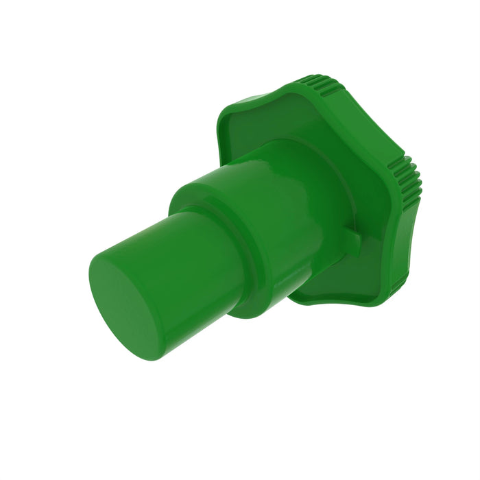 John Deere AL231812 - FILLER CAP, ROV (CONE), GREEN