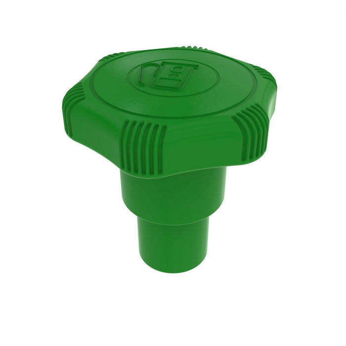 John Deere AL231812 - FILLER CAP, ROV (CONE), GREEN