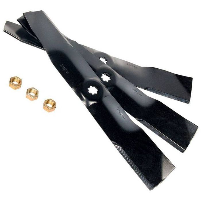 John Deere GY20679 - Mower Blade Kit for 100, D100, E100, G100 and LA100 Series with 54" Deck