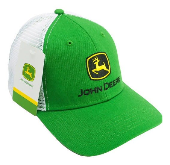 John Deere LP69108 - Green & White Mesh Hat