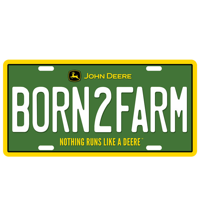 Born2Farm Vanity License Plate - LP71675