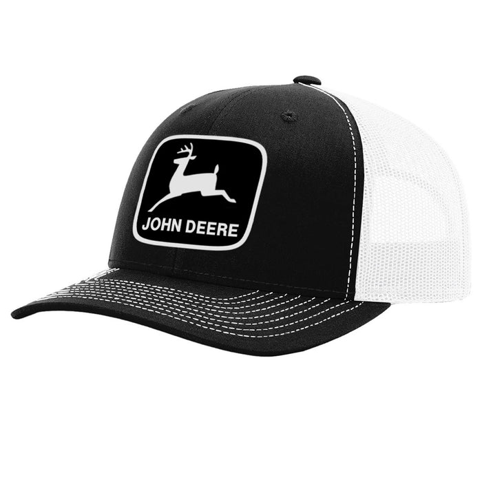 John Deere LP82937 - Moline 112 White Mesh Back Hat