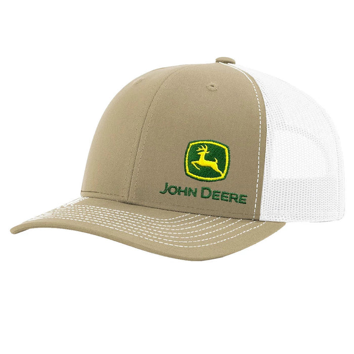 John Deere LP82943 - Moline 112 White Mesh Back Hat