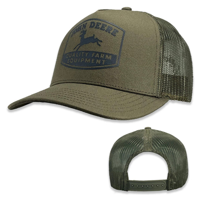 John Deere LP83272 - Vintage Logo Olive Trucker Hat