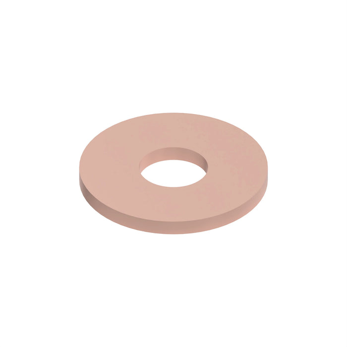 John Deere R163341 - Copper Round Hole Washer, 7 X 18 X 2 mm