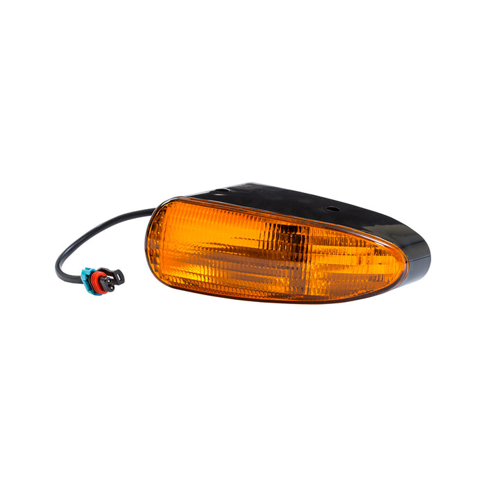 John Deere RE217551 - Cab Warning Light/Indicator Lamp with Bulb for Select 3, 4 or 5 Series Compact or Utility Tractors