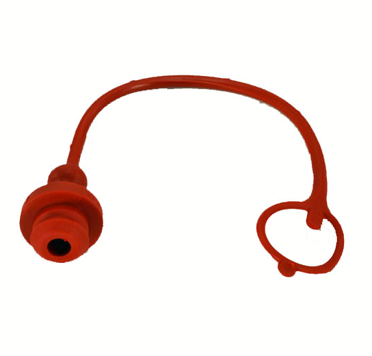 John Deere M137065 - 3/8" Red Hydraulic Plug