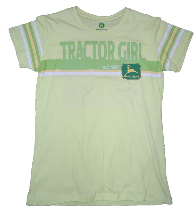 John Deere Women's "Tractor Girl" Short Sleeve Shirt