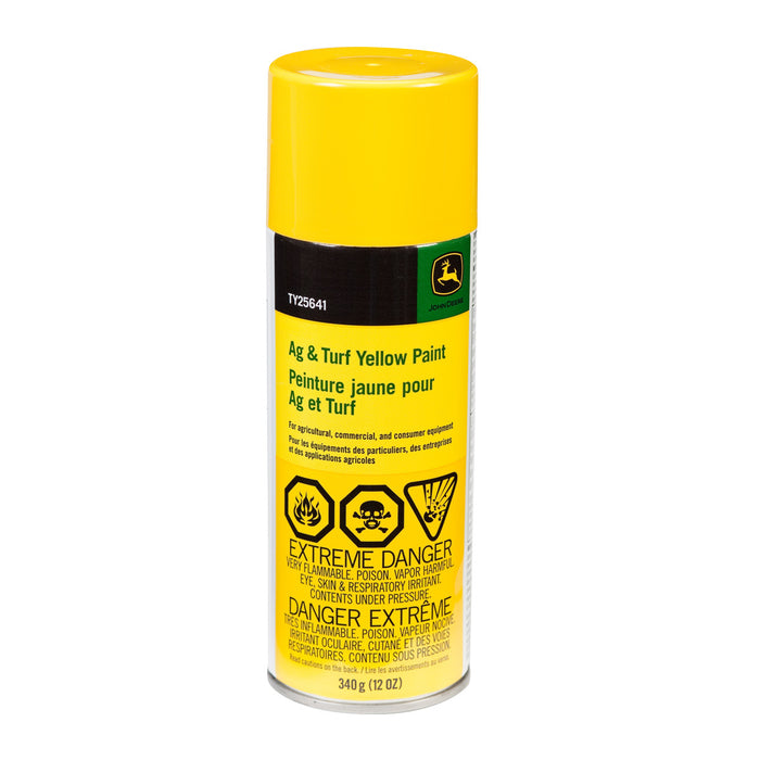 John Deere TY25641 - Ag and Turf Yellow Paint (aerosol)