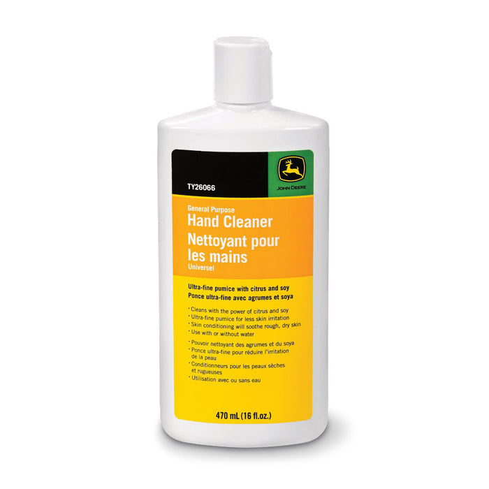 John Deere TY26066 - Hand Cleaner with Pumice, 16 oz.