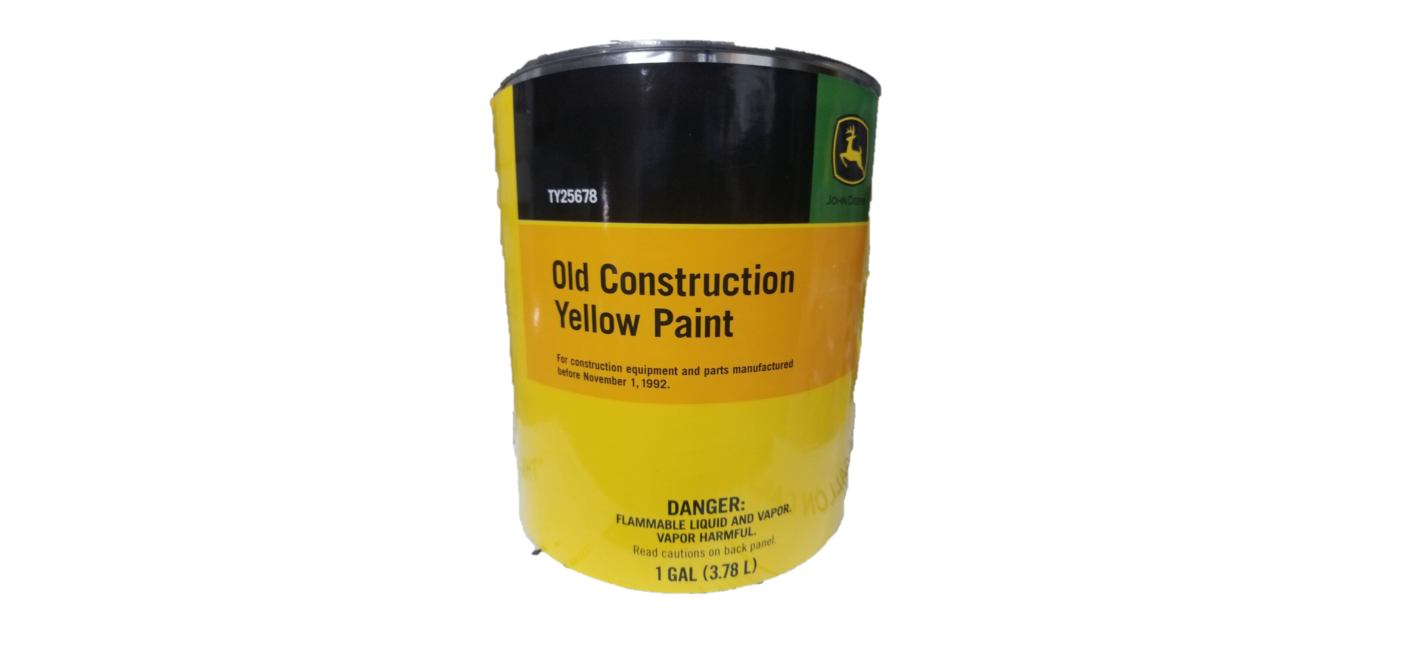 John Deere TY25678 - Old Construction Yellow Paint, 1 Gal.